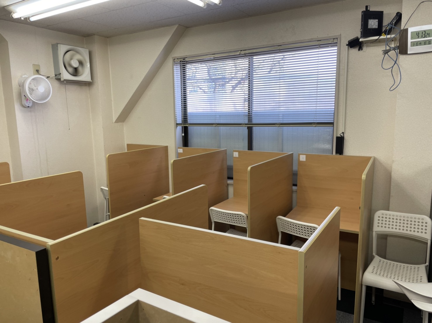 集中できる自習席